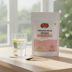 Herbal Powders: Psyllium Husk Powder 227g – Prebiotic Fiber for Gut Health & Keto Baking