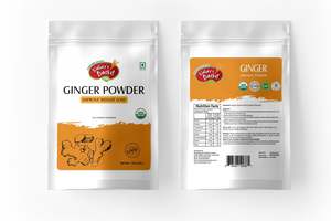 Herbal Powders: Ginger Organic Powder 227g - Cooking, Baking & Wellness
