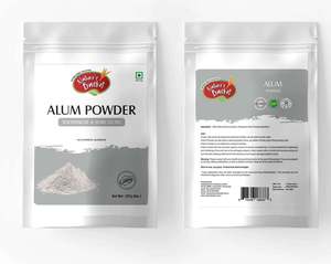 Herbal Powders: Alum Powder NZ (227g) — 100% Potassium Alum Fitkari | Grooming, DIY Deodorant, Crafts