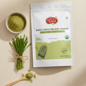 Herbal Powders: Organic Barley Grass Powder NZ (227g) — Certified Organic Greens