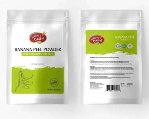 Herbal Powders: Banana Peel Powder - 227g - Vegan - DIY Beauty