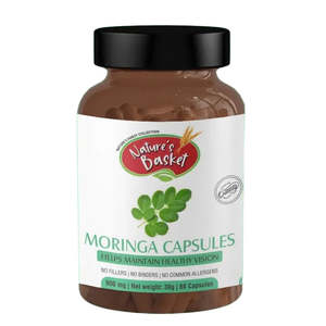 Herbal Capsules: Moringa Capsules – 100% Pure Organic Moringa Leaf Powder | Natural Superfood, Energy, Immunity & Daily Wellness Support (Vegan, Gluten-Free, 60 Capsules)