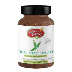 Neem Extract 60 Capsules - Immune, Skin & Gut Healthwa