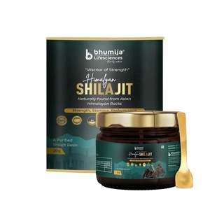 Wellness: Bhumija Pure Shilajit Resin (Himalayan) – Energy, Focus & Resilience