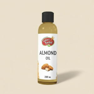 Wellness: Almond Oil 200ml - 100% Pure Cold-Pressed