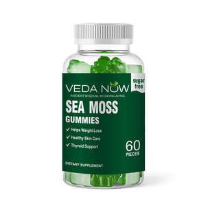 Immunity: Veda Now Sea Moss Gummies NZ — Sugar-Free 3-in-1: Irish Sea Moss + Bladderwrack + Burdock (Vegan)