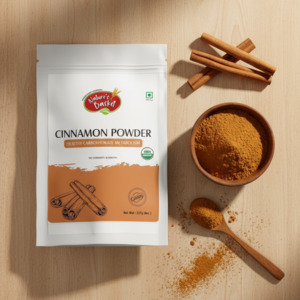 Brain: Organic Cinnamon Powder 227g - Flavor & Wellness