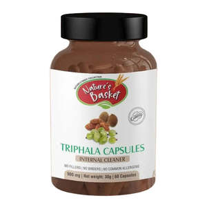 Weight Management: Triphala 60 Capsules: Digestive Support & Antioxidant Blend