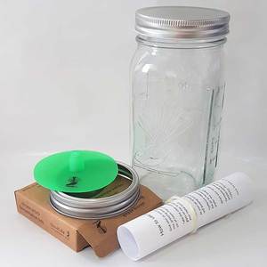 Milk Yoghurt Cheese: Fermentation Jar Kit 1L