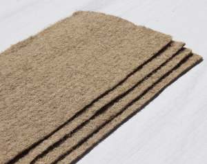 Wheatgrass: Hemp mats for microgreens or wheatgrass.  Set of 10