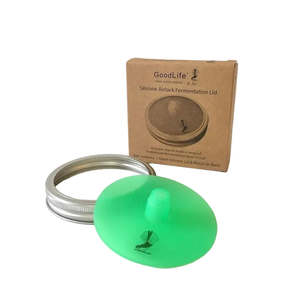 Milk Yoghurt Cheese: Fermentation Silicone airlock lid
