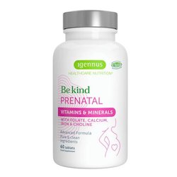 Be kind Advanced Prenatal Multivitamin, With Folic Acid As Folate, Choline, Calc&hellip;