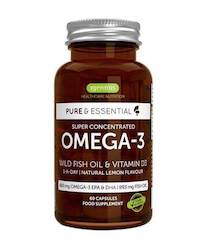 Omega 3 6 9 Oils: PURE & ESSENTIAL Omega 3 Two Month Supply