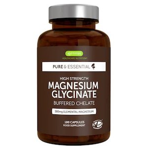 Energy & Fatigue: High Strength Magnesium Glycinate Buffered Chelate 3 MONTH SUPPLY