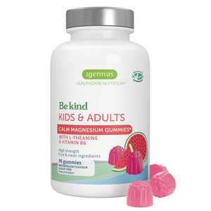 Childrens Health: Calm Magnesium Gummies, with L-Theanine & Vitamin B6, for Kids Aged 4+ & Adults, 90 Gummies