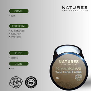 Skin Care: tane kawakawa facial creme
