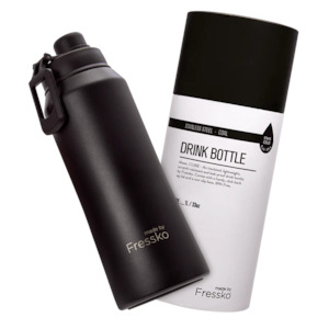 Fressko Core Drink Bottle Coal 1L