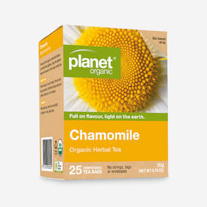 Planet Organic: Planet Organic Tea Chamomile 25s