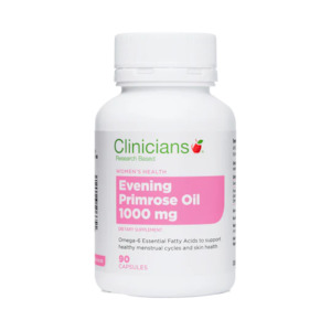Clinicians Evening Primrose Oil 1000mg 90s