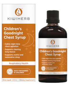 Kiwiherb Childrens Goodnight Chest 100ml