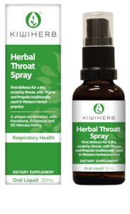 Kiwiherb Herbal Throat Spray 30ml