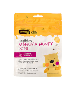 Lozenges: Comvita Manuka Honey Pops 15s