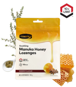 Lozenges: Comvita Manuka Honey Lozenge Aniseed 40s