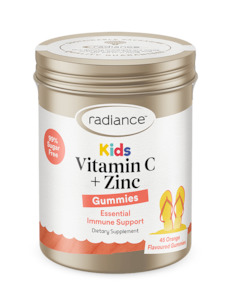 Radiance Kids Vitamin C Zinc Gummies
