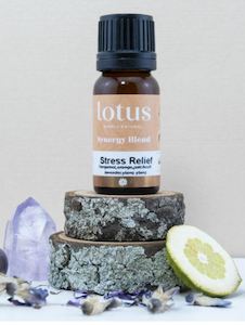 Lotus Oil Stress Relief Synergy Blend 10ml