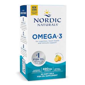 Nordic Naturals Omega 3 60s