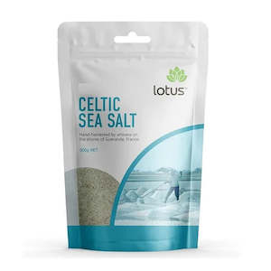 Celtic Sea Salt: Lotus Celtic Sea Salt 500g Coarse