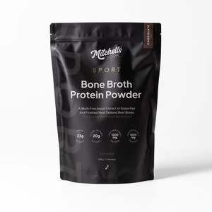 Mitchells Bone Broth Protein SPORT 500gm - Chocolate
