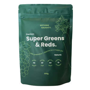 Nothing Naughty Premium Super Greens & Reds 300g