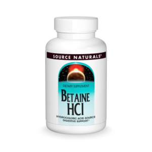 Source Naturals: Betaine HCl 650 mg