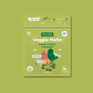 Veggie Meltz: Veggie Meltz - Spinach & Sweet Potato 8 Pack