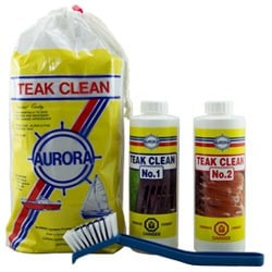 TEAK CLEAN KIT ™ - Teak Cleaner & Protector - Nauticus