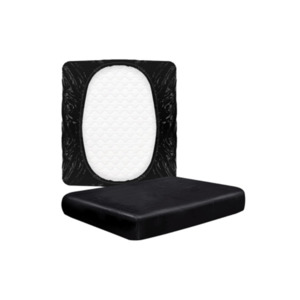 Bed X Queen Size Mattress Protector Black