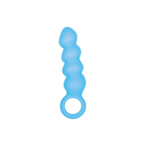 Anal Toys: Venus 4" Silicone Butt Plug 1B Blue