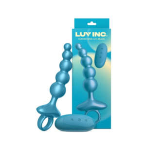 Anal Toys: Ring Luv Beads Cuved