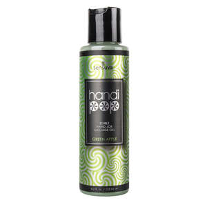 Gels Cleaners: Handipop Handjob Massage Gel Green Apple