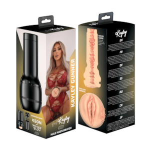 Kiiroo: Feel Kayley Gunner by KIIROO Stars Collection Strokers
