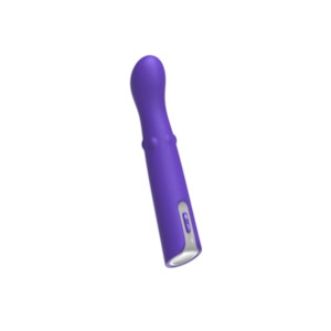 Luv Inc: Gb63: G Spot Vibrator With Moving Beads - Purple