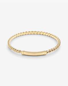 Knots Bangle Yellow Gold
