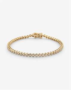 Classic Bezel-Set Diamond Tennis Bracelet - 2.2mm