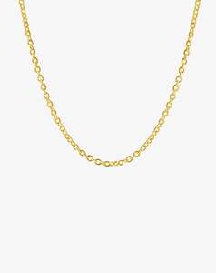 Classic Cable Chain in Yellow Gold