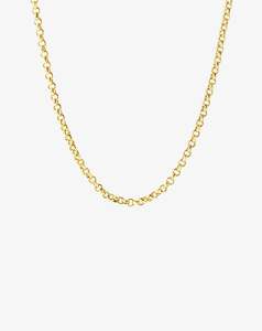 Necklaces: Classic Belcher Chain in Yellow Gold