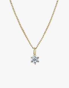 Sloane Diamond Necklace Yellow Gold