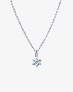 Necklaces: Sloane Diamond Necklace White Gold
