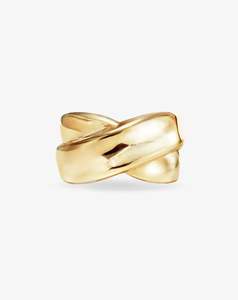 Rings: Lovers Knot Ring Yellow Gold