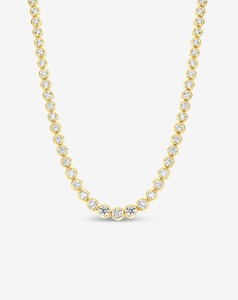 Classics Collection: Graduated Diamond Rivière Necklace
